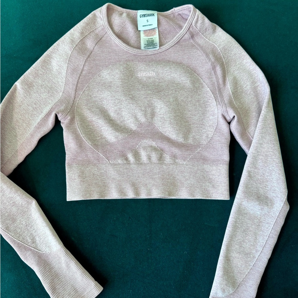 Gymshark long sleeve crop shirt